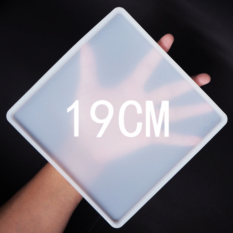 Coaster Mold Square - Большая квадратная силиконовая форма для подставок.