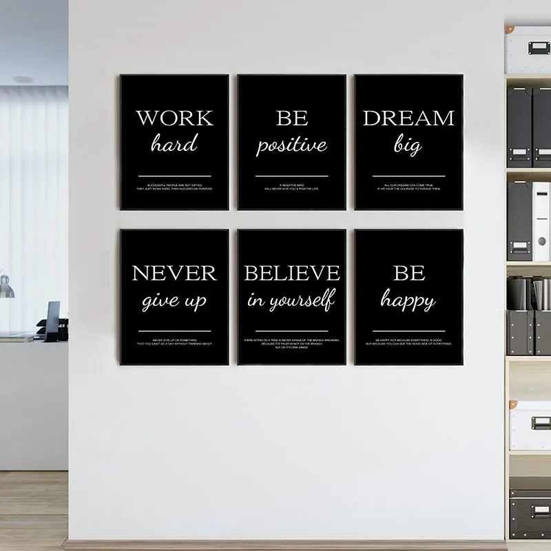 Resin Art Quote - Современные простые вдохновляющие цитаты, картины с