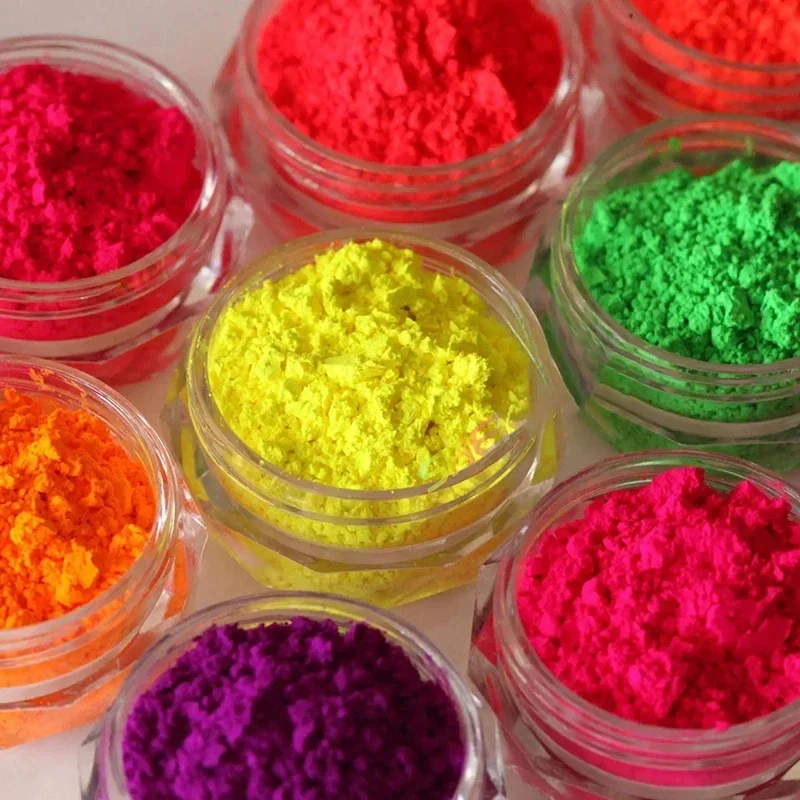 Glitter Powder Resin - Блестящий неоновый пигмент для маникюра, 12