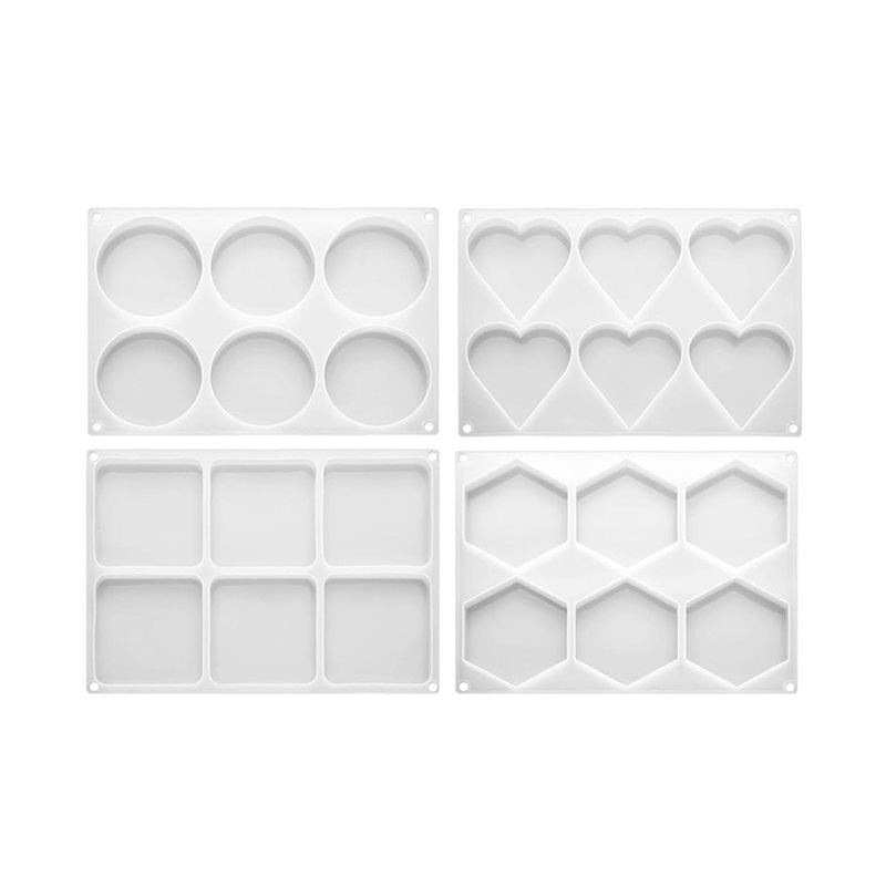 Coaster Mold Square - [ABFI!] Набор силиконовых форм для эпоксидной