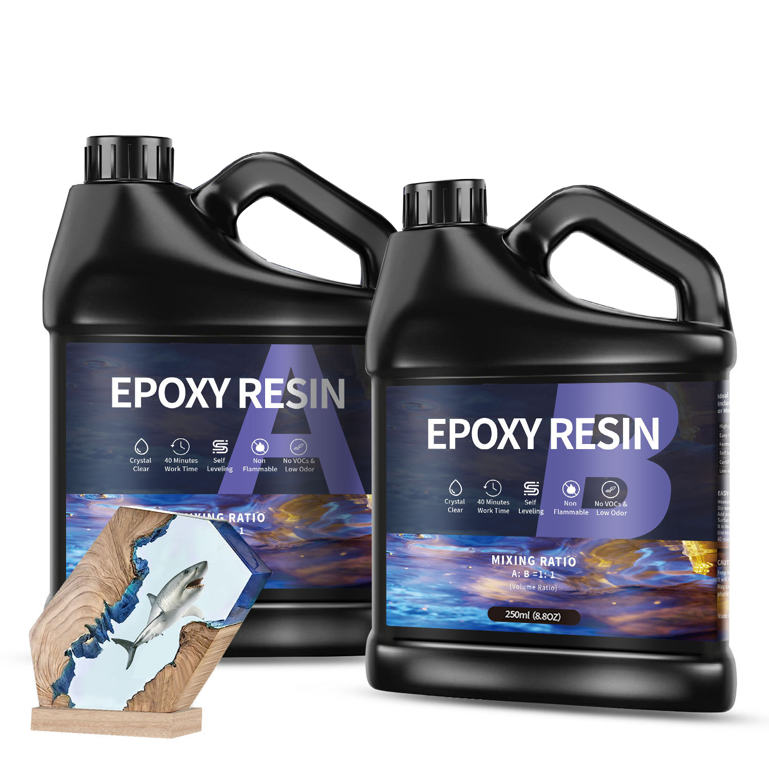 Epoxy Resin Ab - 500 г/1000 г AB клей для