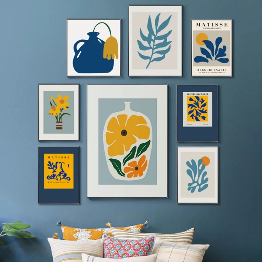 Resin Art On Wall - Постеры и принты Анри Матисса и