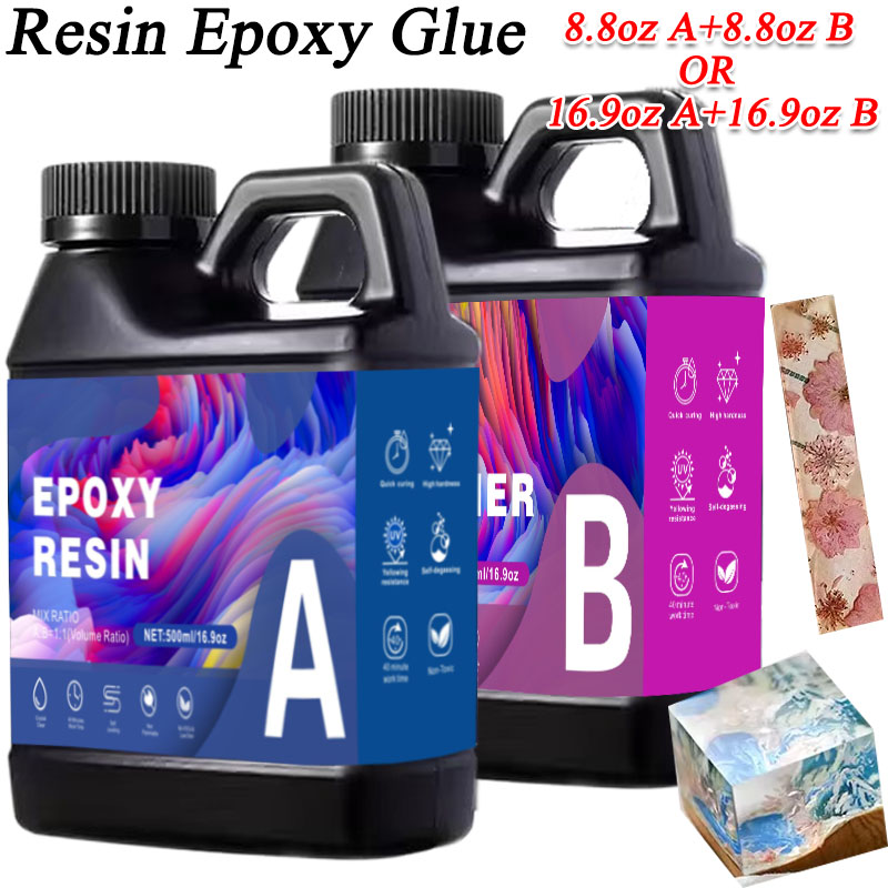 Epoxy Resin Ab - 17,6 унции/33,8 унции AB смола эпоксидный