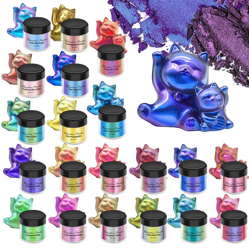 Glitter Powder Resin - 3g зеркальный пигмент-Хамелеон из смолы, блестящий