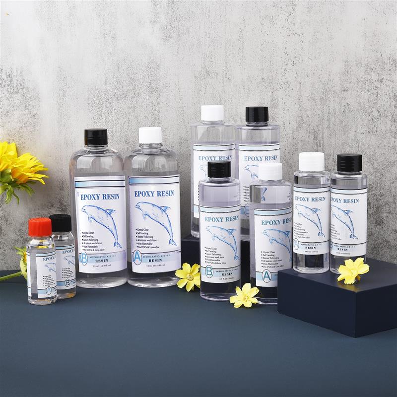 Epoxy Resin Ab - 1:1 AB смола эпоксидный кристаллический клей