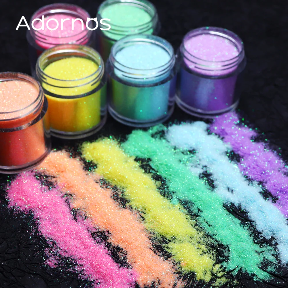 Glitter Powder Resin - Радужный блестящий сахарный порошок, пигмент из