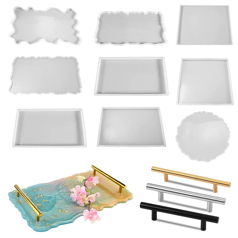 Resin Art Equipment - Поднос из эпоксидной смолы, силиконовая форма,
