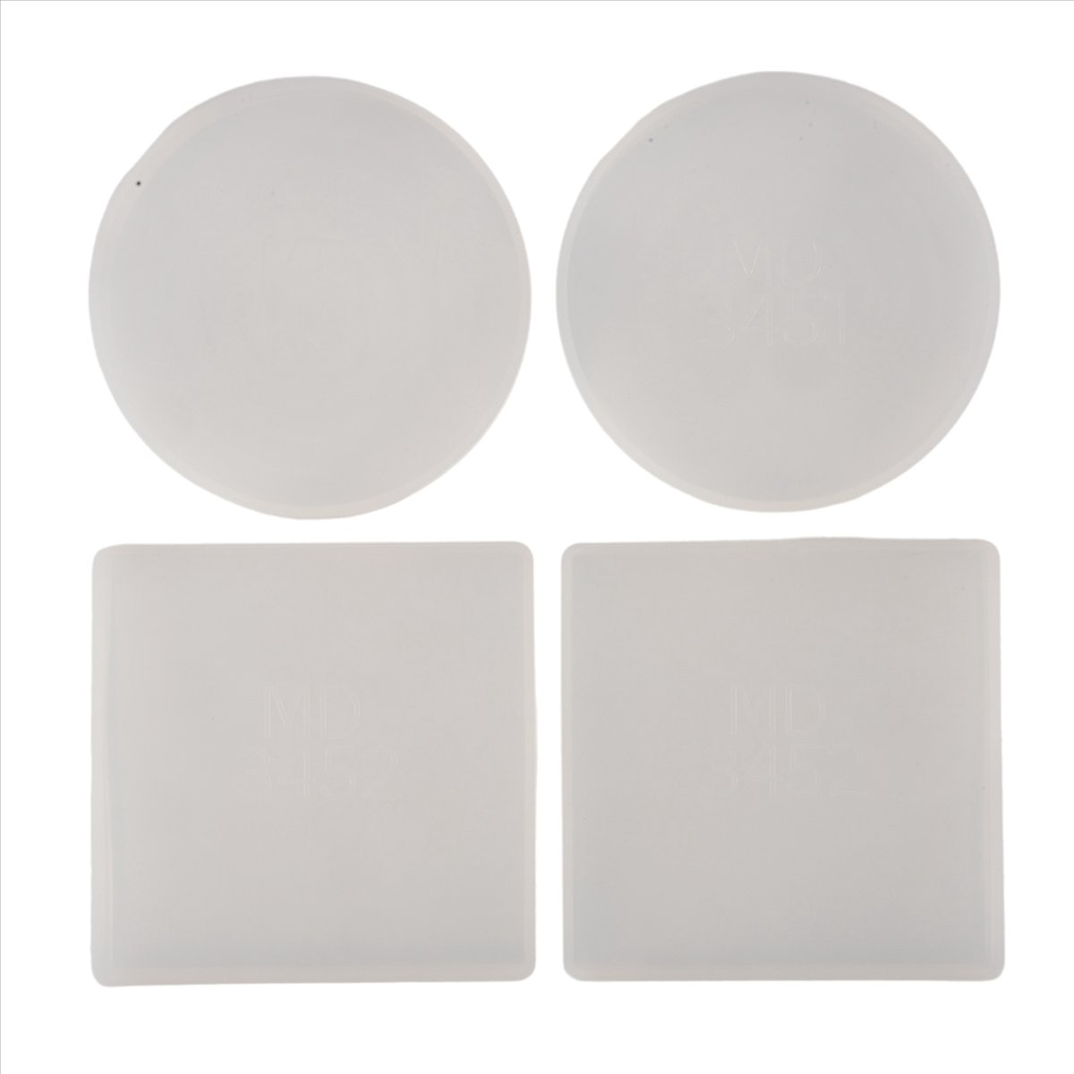 Coaster Mold Square - Набор из 4 силиконовых форм ABNH