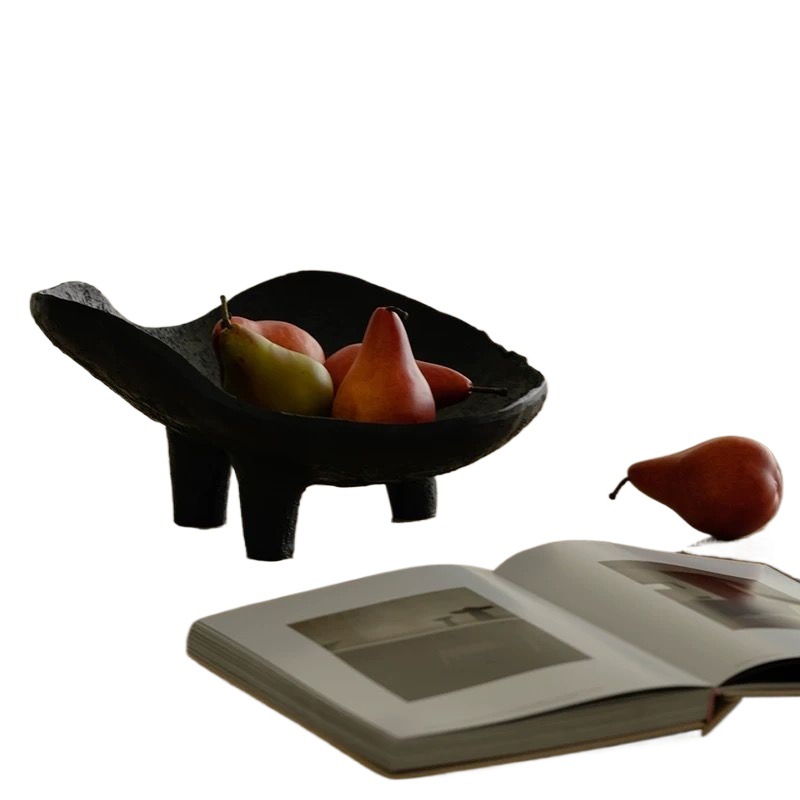Черная фруктовница из смолы, п – обзор и цена Resin Art Wooden Tray
