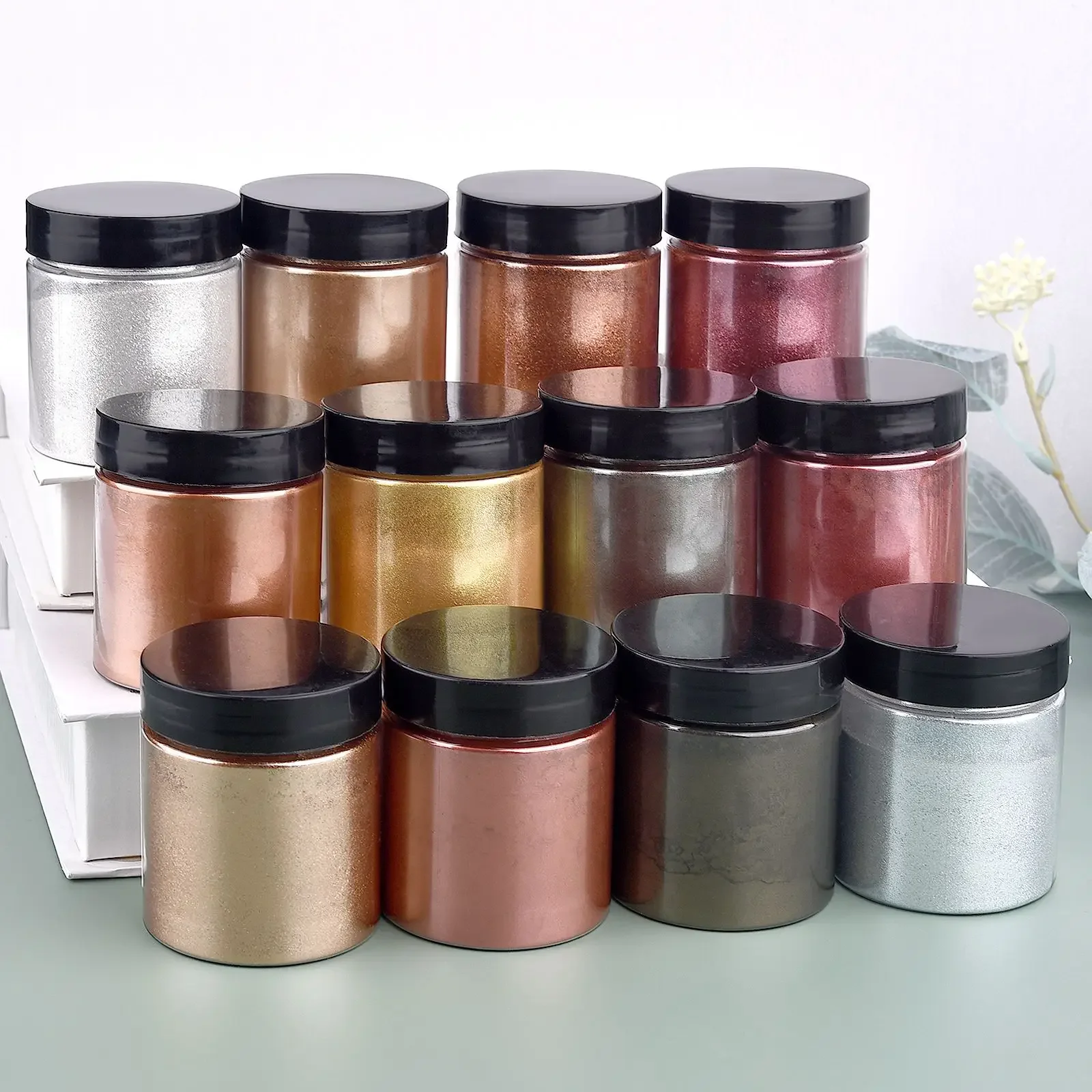 50 г/бутылка, металлический бл – обзор и цена Glitter Powder Resin