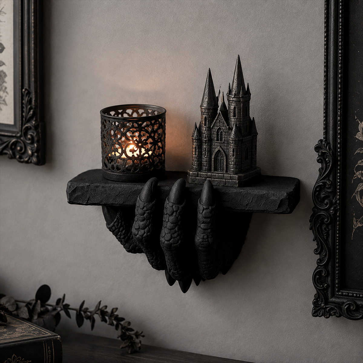 Настенная полка «Коготь темног – обзор и цена Resin Art On Wall