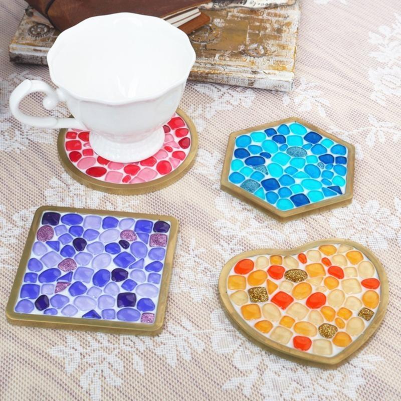 Сморальные силиконовые плесени – обзор и цена Coaster Mold Square