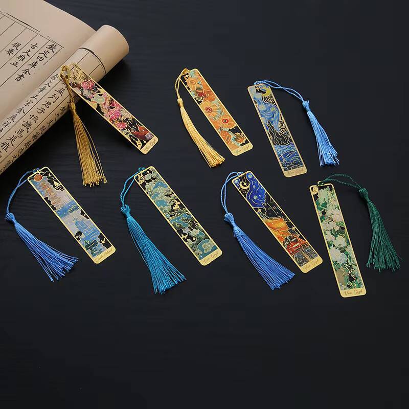 1-6-12 шт. креативные металлич – обзор и цена Resin Art Bookmark