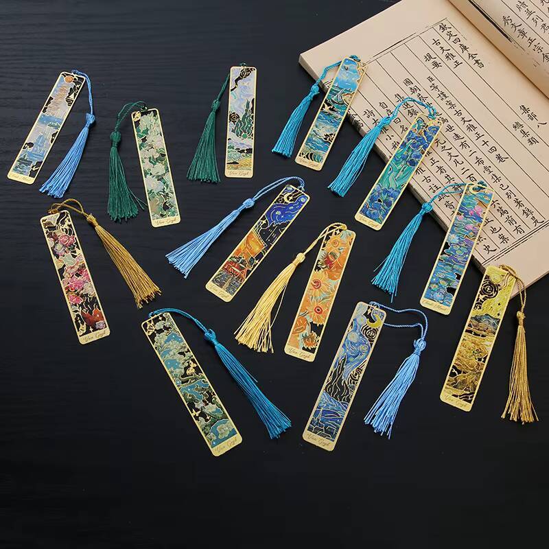 1-6-12 шт. креативные металлич – обзор и цена Resin Art Bookmark