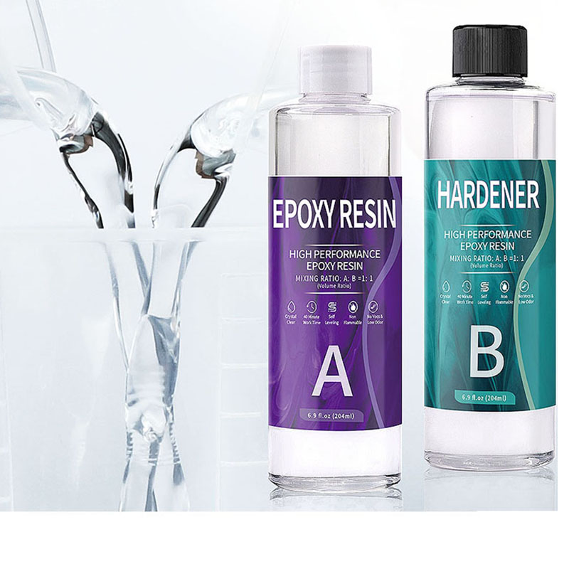 1:1 AB смола эпоксидный криста – обзор и цена Epoxy Resin Ab