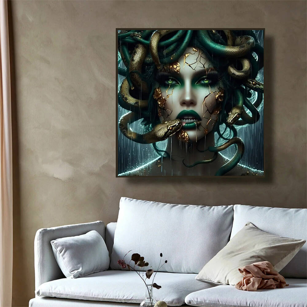 Безрамная алмазная мозаика: По – обзор и цена Resin Art On Wall