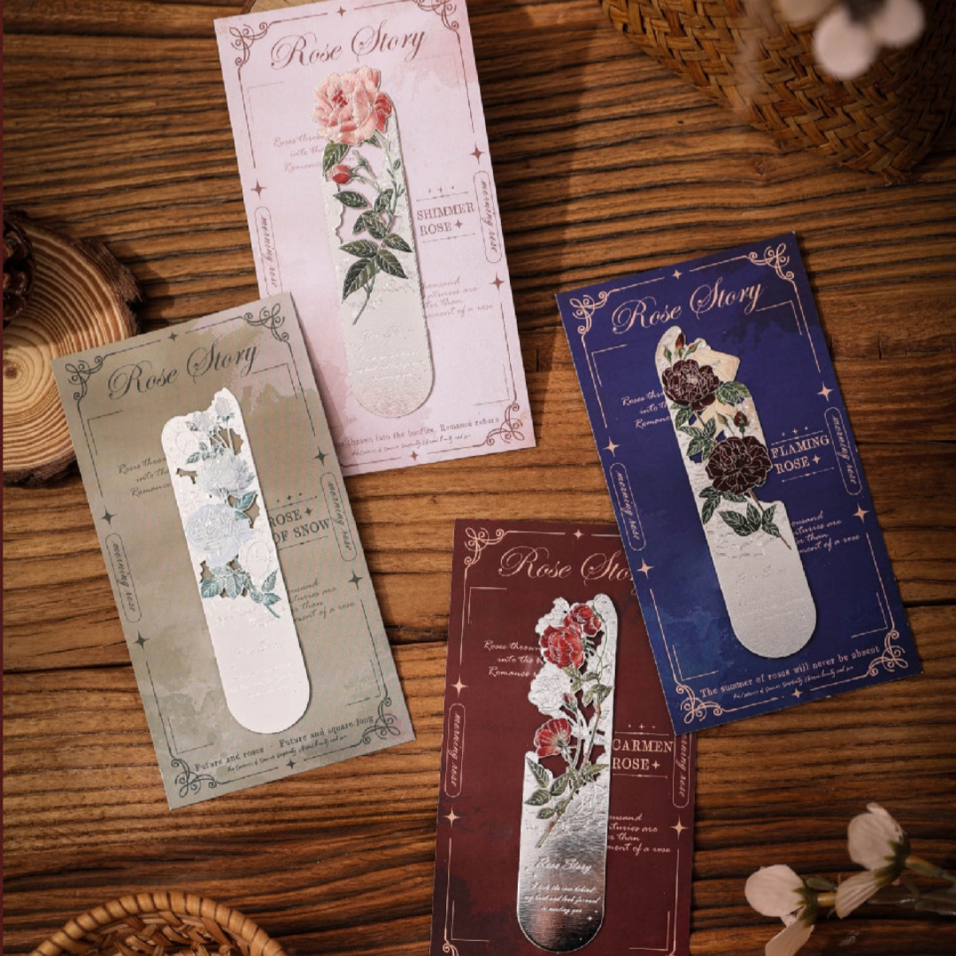 Полая металлическая закладка в – обзор и цена Resin Art Bookmark