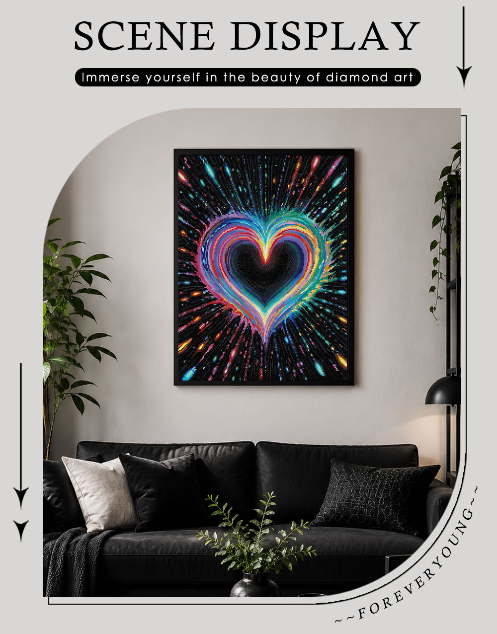 ForeverYoung 43.7×58.3 см Набо – обзор и цена Resin Art On Wall