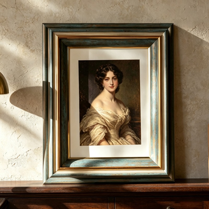 Винтажная фоторамка формата А4 – обзор и цена Resin Art Use