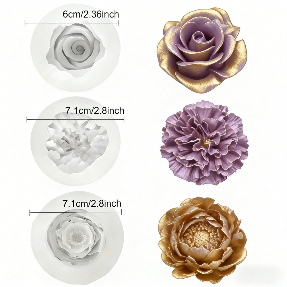 Набор из 3 силиконовых форм дл – обзор и цена Resin Art All