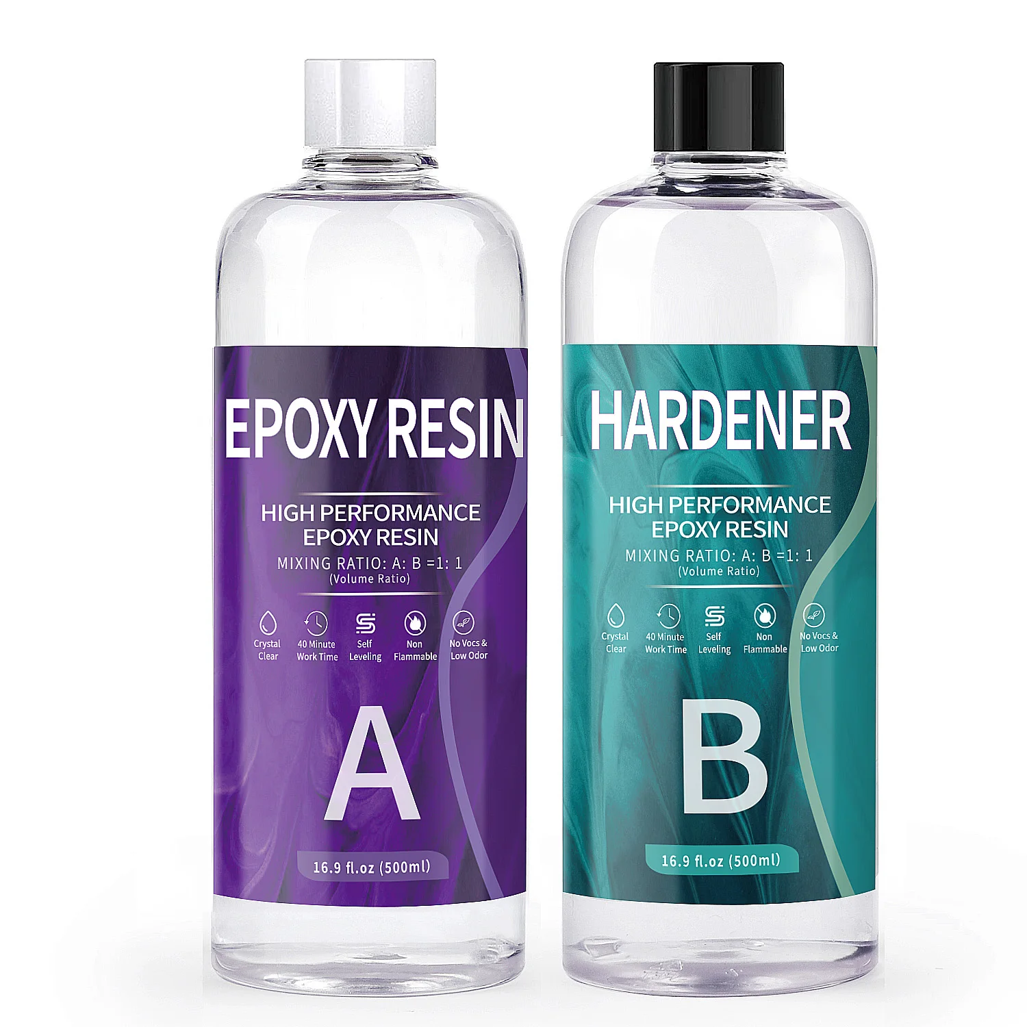 1:1 AB смола эпоксидный криста – обзор и цена Epoxy Resin Ab