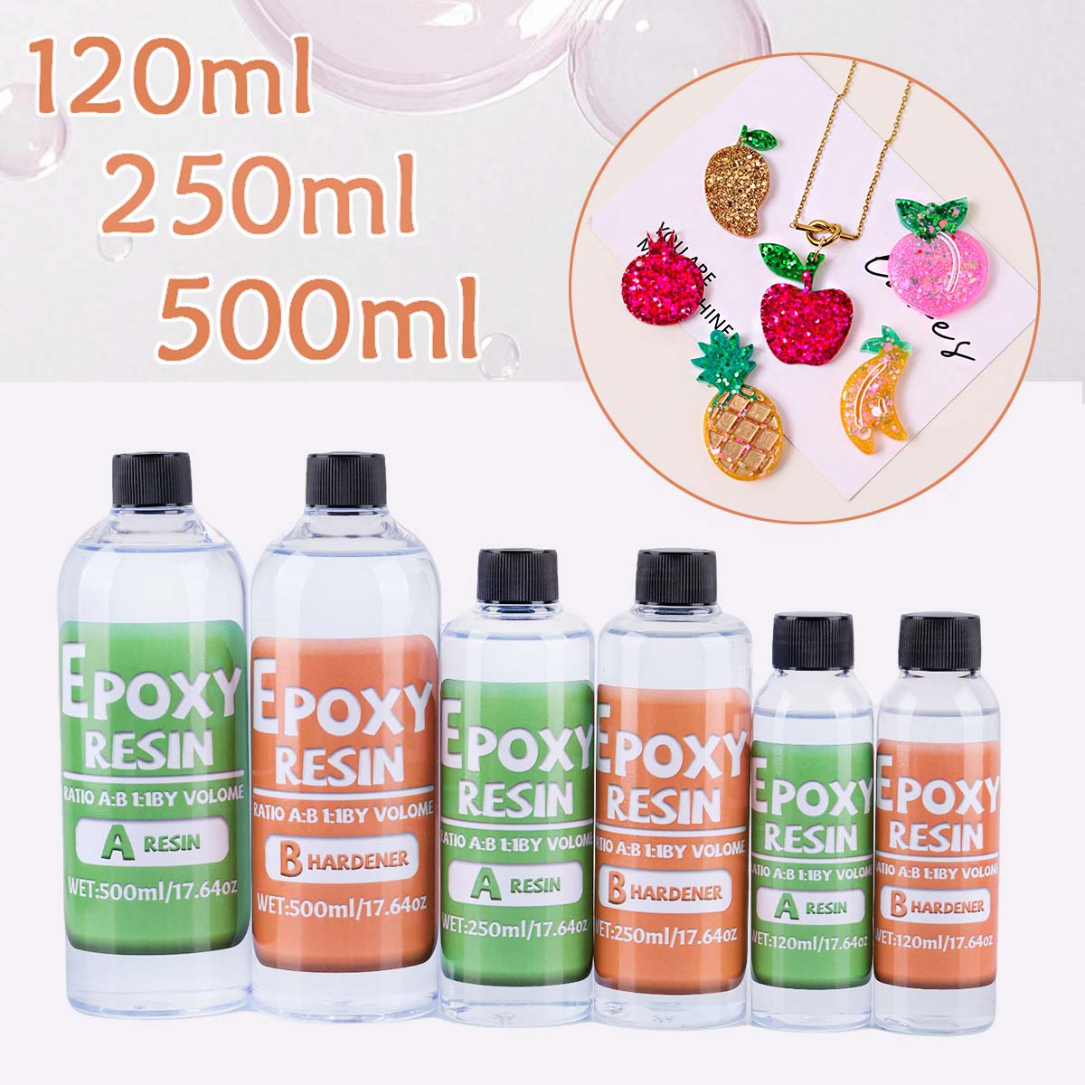 1:1 AB комплект эпоксидного кл – обзор и цена Epoxy Resin Ab