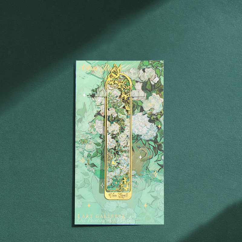 Креативная металлическая закла – обзор и цена Resin Art Bookmark