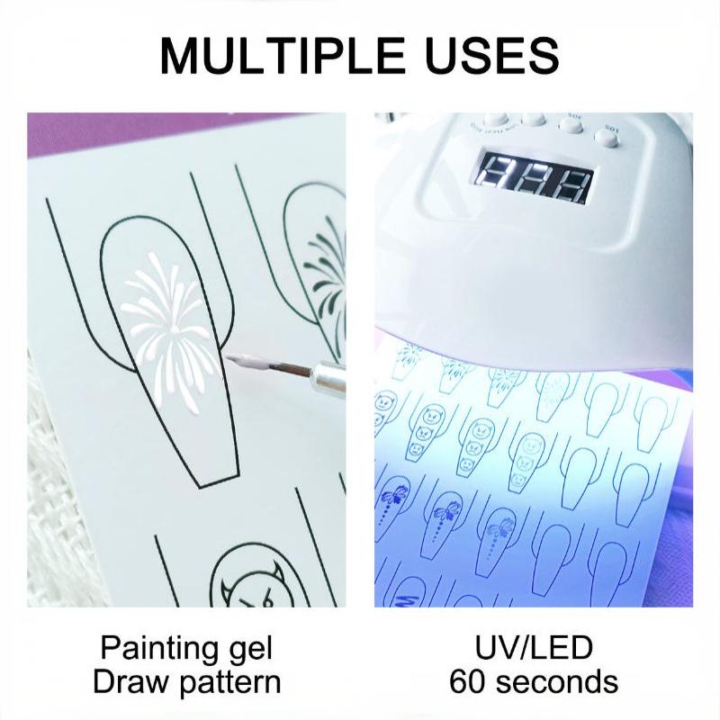 Набор из 10 шт. трафаретов для – обзор и цена Resin Art Guide Free