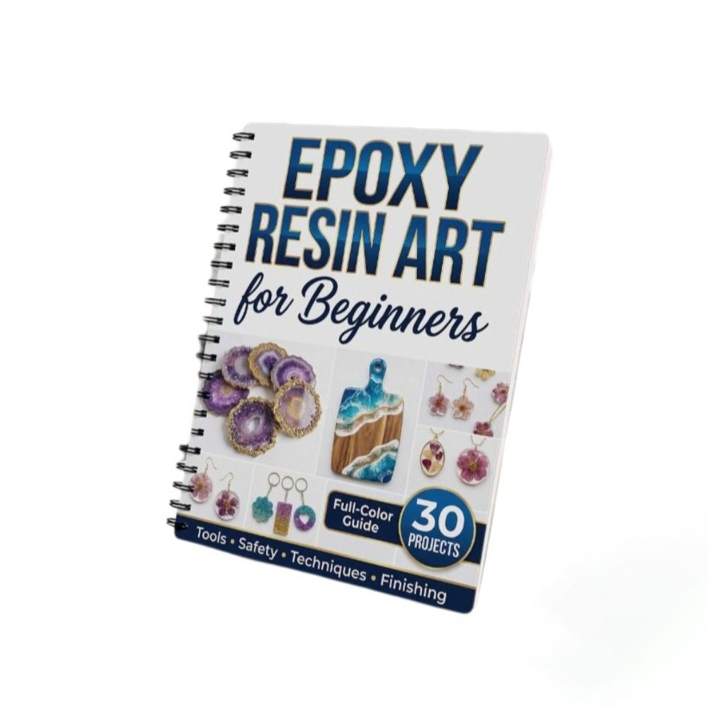 Пособие по искусству из эпокси – обзор и цена Resin Art Guide Free