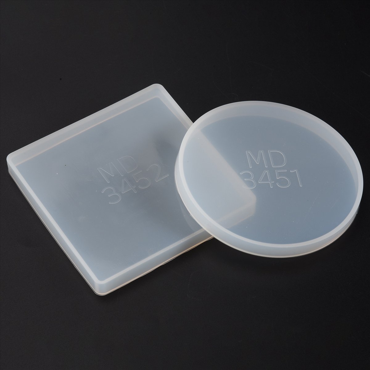 Набор из 4 силиконовых форм AB – обзор и цена Coaster Mold Square