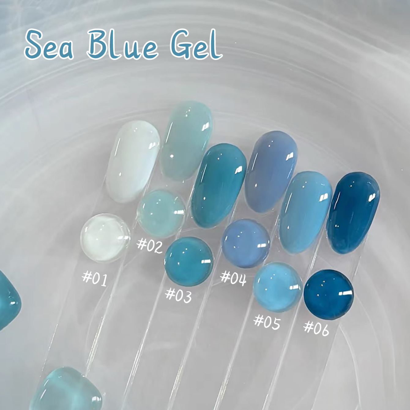 1-10 шт. WS Ice Transparent Bl – обзор и цена Resin Art All