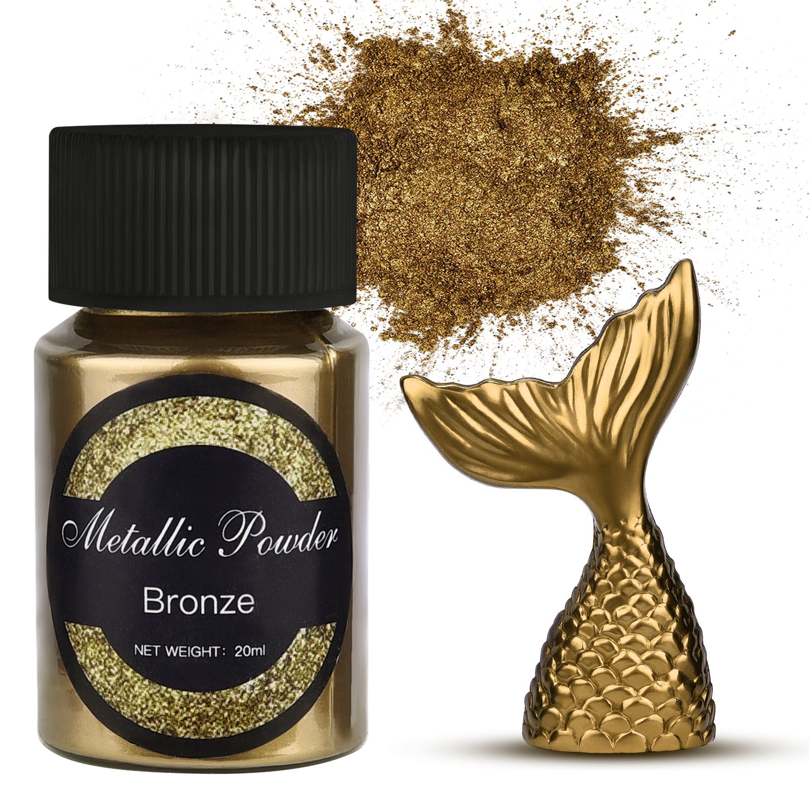 20 мл/бутылка, зеркальный пигм – обзор и цена Glitter Powder Resin